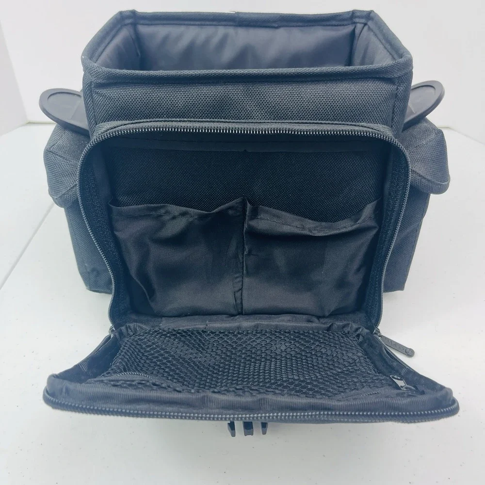 Mohawk Camera Bag‎ with Adjustable Shoulder Strap Black Gray 4 Pocket 10x8